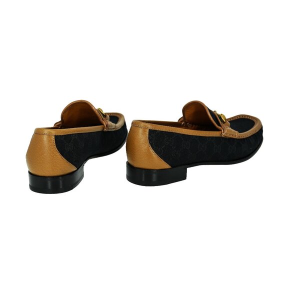 Gucci Wislet Horsebit Web GG Monogram Loafers - Picture 4 of 9